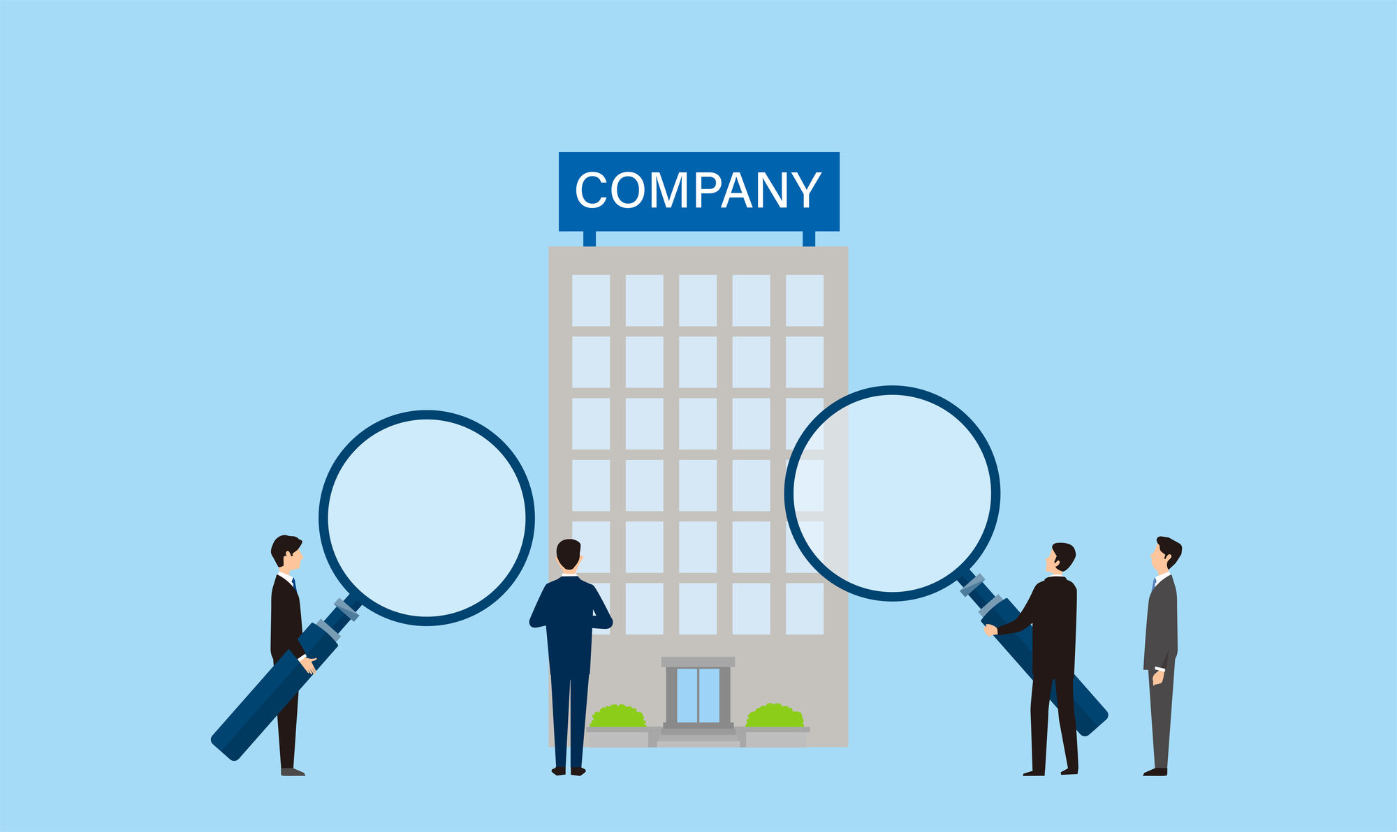 企業のイラスト